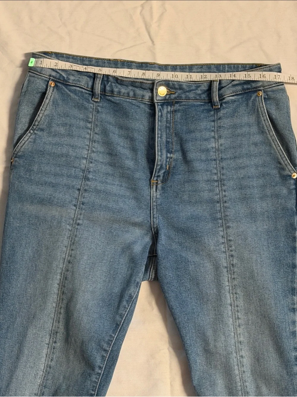 Michael Kors Classic Blue Bootcut Jeans